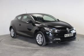 Renault Megane 1.5 dCi Dynamique TomTom Energy 3dr Coupe Diesel Black at Eternity Demo 1 Selby